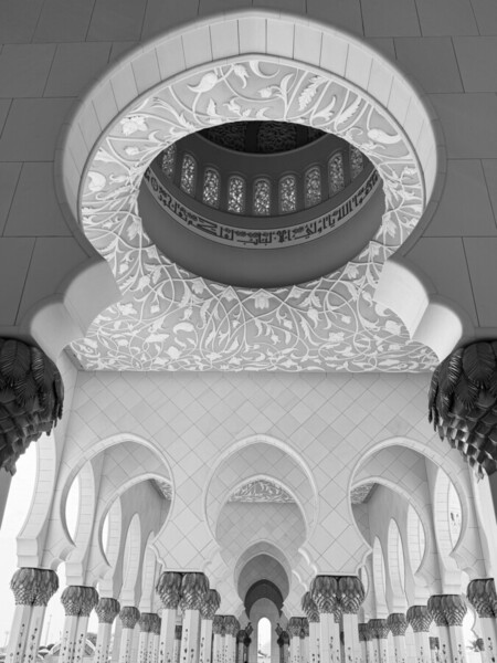 Photograph Ingrida Kuznecova Sheikh Zayed Mosque on One Eyeland